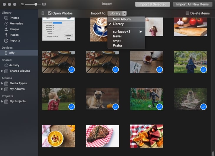 Move Photos from iPhone to SD Card on Mac