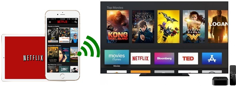 Aplicativo da Netflix no AirPlay para de funcionar, duas semanas