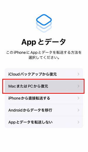 iTunesoRŃf[^𕜌Eڍs