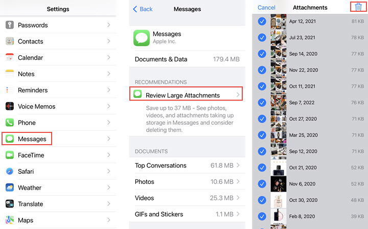 how-to-delete-attachments-on-iphone-in-3-ways