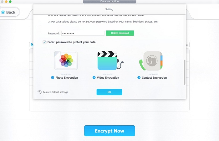 How to Password Protect A File on macOS Mojave?