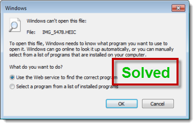 Solved HEIC Photos Won't Open on Windows 10/8/7 (HEIC ...