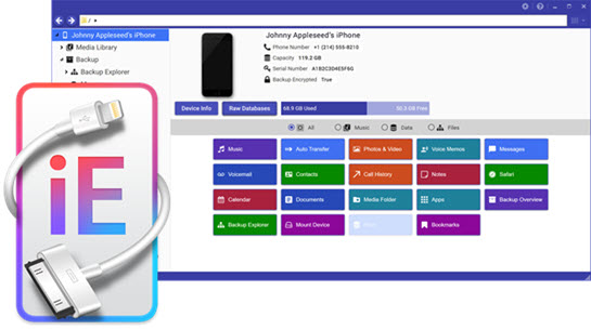 Iexplorer iphone for mac shortcut