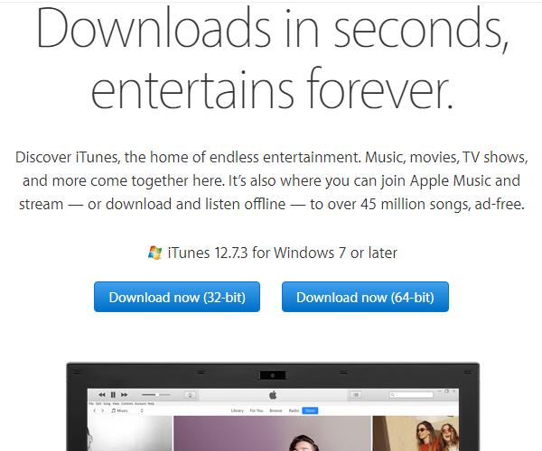 itunes latest version for windows