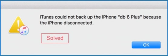 [Fixed] iPhone Backup Disconnection Error on iTunes