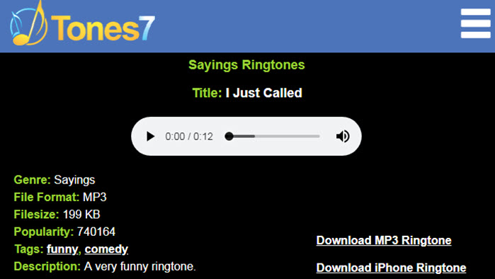 free download ringtones for iphones