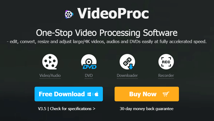 for iphone download VideoProc Converter 5.6 free