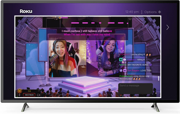 twitch app roku