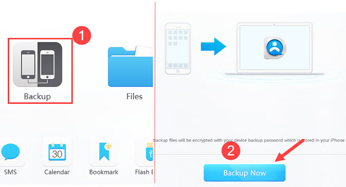 backup iphone to pc without itunes free