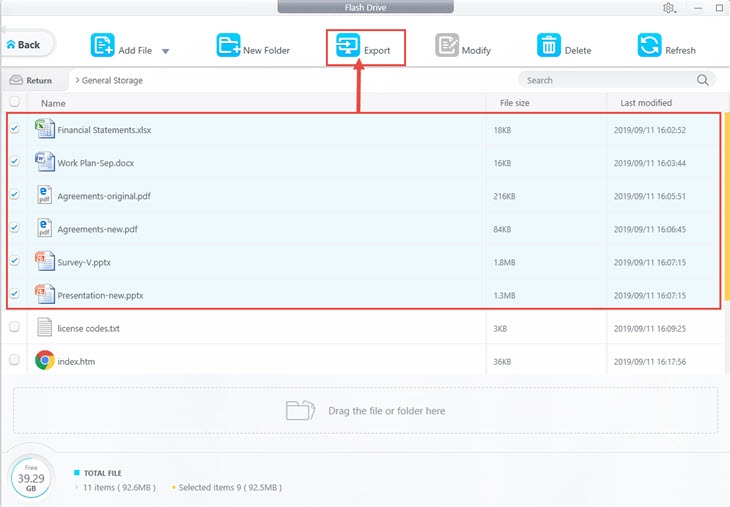 Export Files from iPhone Hard Drive