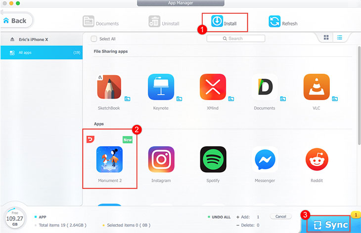 install iphone app on Mac