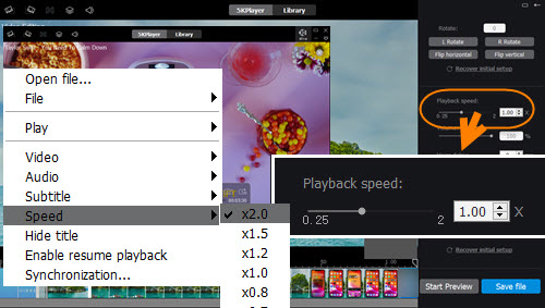 video player for mac with the ability to skip 5-10 sec