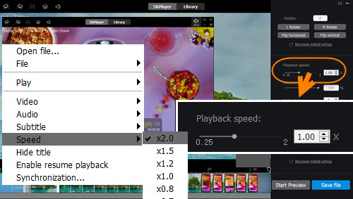 how to speed up videos on quicktime player mac