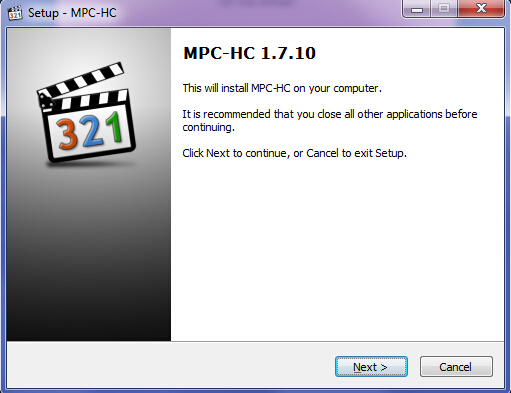 mpc hc 64 bit windows 10